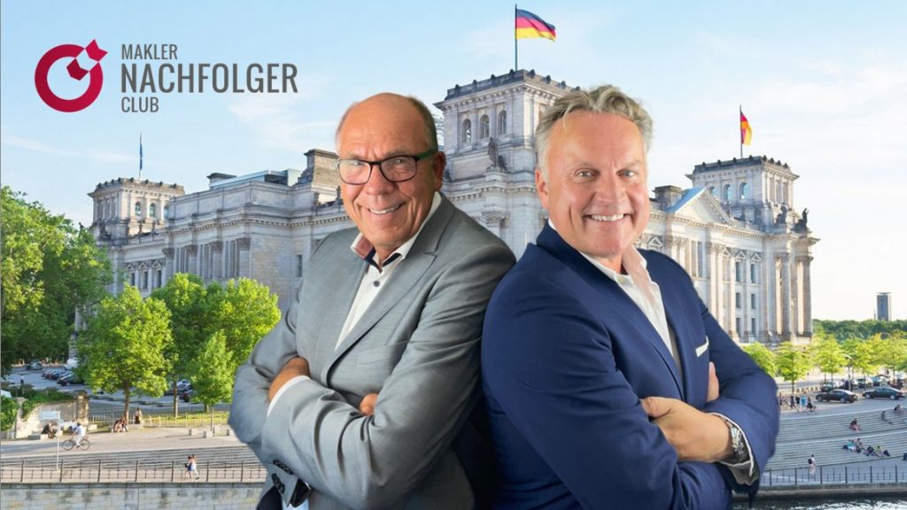 Nachfolgeregelung Ablauf Thomas Suchoweew und Oliver Petersen Vorstände im Makler Nachfolger Club E.V.