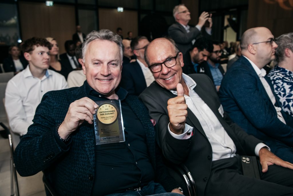 "Innovative Makler-Nachfolgeplanung: Makler Nachfolger Club e.V. als ‘Unternehmen der Zukunft’ gekürt"
Quelle Offenblende/Taimas 