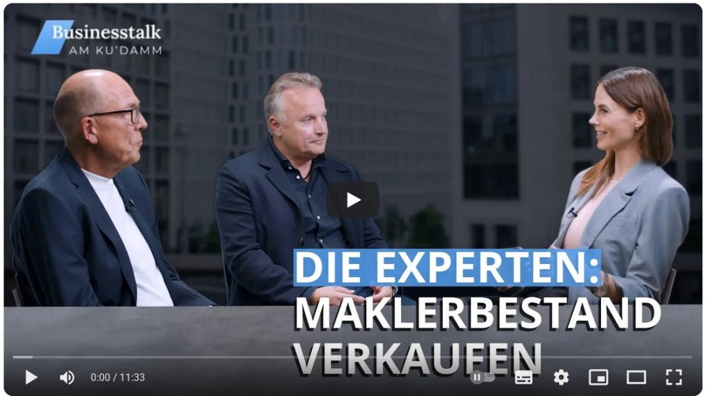 Maklerbestand verkaufen mit Experten Thomas Suchoweew und Oliver Petersen