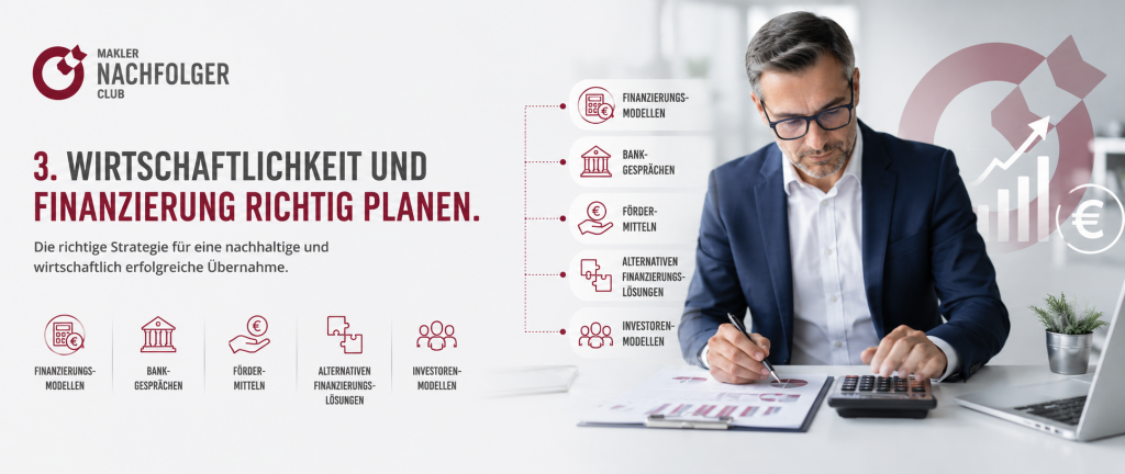 Nachhaltige Übernahme und Finanzierung von  Maklerbeständen