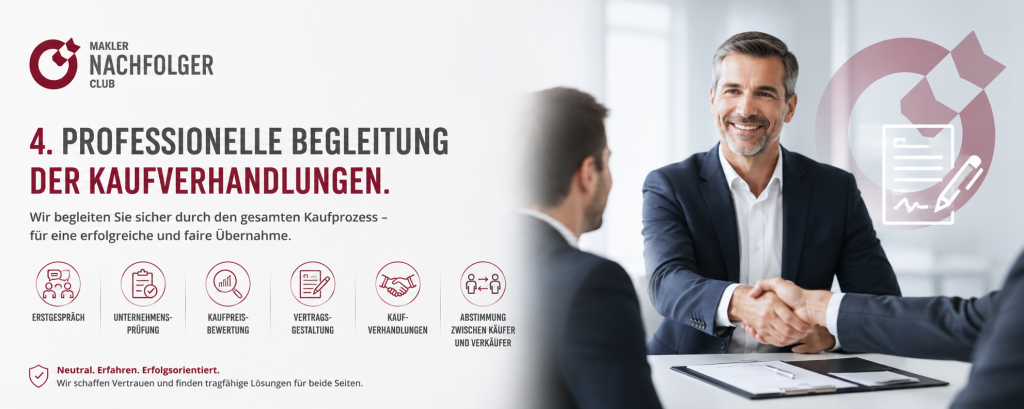 Professionelle Übernahme von Maklerbeständen