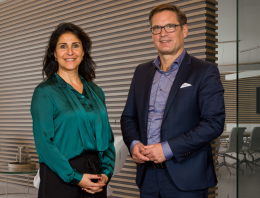 Handan Isik & Dirk Erfurth Förderer des Makler Nachfolger Club